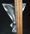 Steuben 7.50" Cornucopia Vase #8122.   Designed by Donald Pollard GUC — photo 5