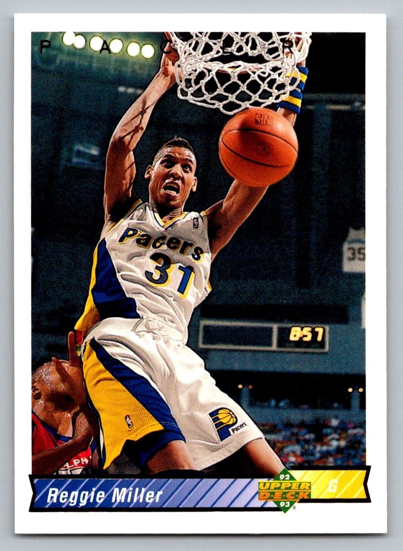 1992-93 Upper Deck - Reggie Miller #123