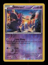 REVERSE HOLO NIDORAN M COMMON 43/114 LP POKEMON