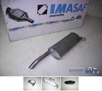Imasaf ESD Auspuff Endtopf für Opel Kadett D + Kadett E Caravan + Kasten