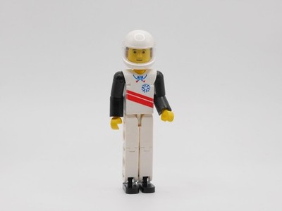 LEGO  Technic: Minifigur - tech039a - Technic Figure White Legs