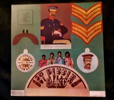 Beatles Sgt Pepper's Lonely Hearts Club Band  1967 1st Ed. 2653 Org. Insert N/M 