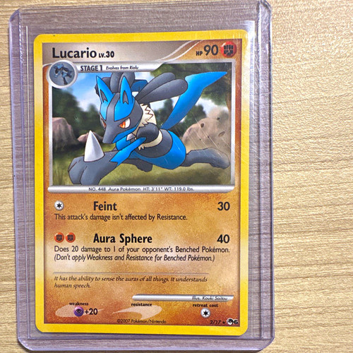 The Pokémon Company Lucario 002/017 POP Series 8 Regular Rare 90 HP EN