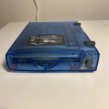 TESTED Iomega BLUE Zip100 Zip Drive  Z100USB  NO POWER SUPPLY