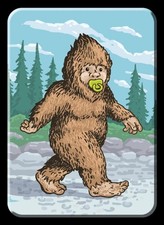 Baby Bigfoot Big Foot Sasquatch Refrigerator Magnet Made In The USA