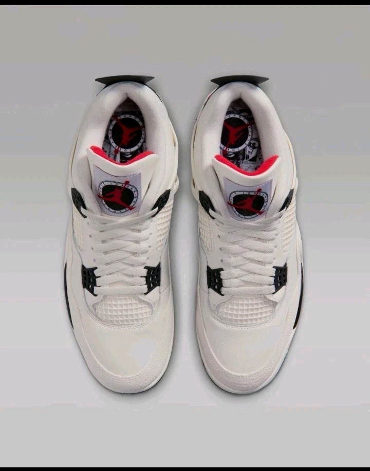 MENS AIR JORDAN 4 RETRO FLIGHT CLUB_SAIL/BLACK-UNIVERSITY RED