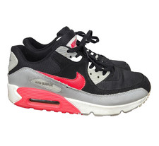 Nike Air Max 90 Essential Shoes Mens 10 Bright Crimson Black Sneakers 2017