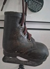 Sullivans Handcrafted Vintage Decorative Ice Skates 5inches Long 4.5 Wide