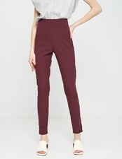 Leggings Zara color burgundy size M
