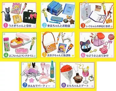 Sailor Moon Crystal Mini Figure Set all 8 characters collectible collectible
