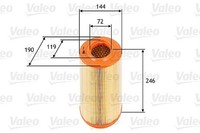 Valeo Luftfilter FüR Alfa Romeo
