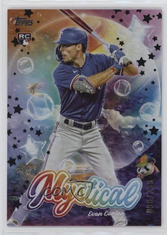 2024 Topps Update Mystical Black /299 Evan Carter #MYS-14