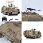 US Stock Tongde 1/16 RC Military Tank M113A2 360Turret Infrared Light Sound Toys — photo 3
