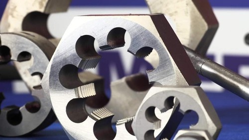 DWT Series Carbon Steel Hex NPT Pipe Rethreading Die - Compact & Efficient - Picture 6 of 6