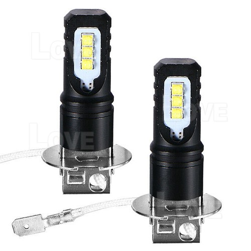 2X H3 160W 20000LM LED Car Headlight Conversion Globes Bulbs Beam 6500K White AU - Picture 2 of 9