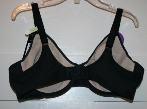 Bali Women's Bra Beauty Natural Lift Underwire Style DF6563 Black Size 40B - Picture 4 of 4