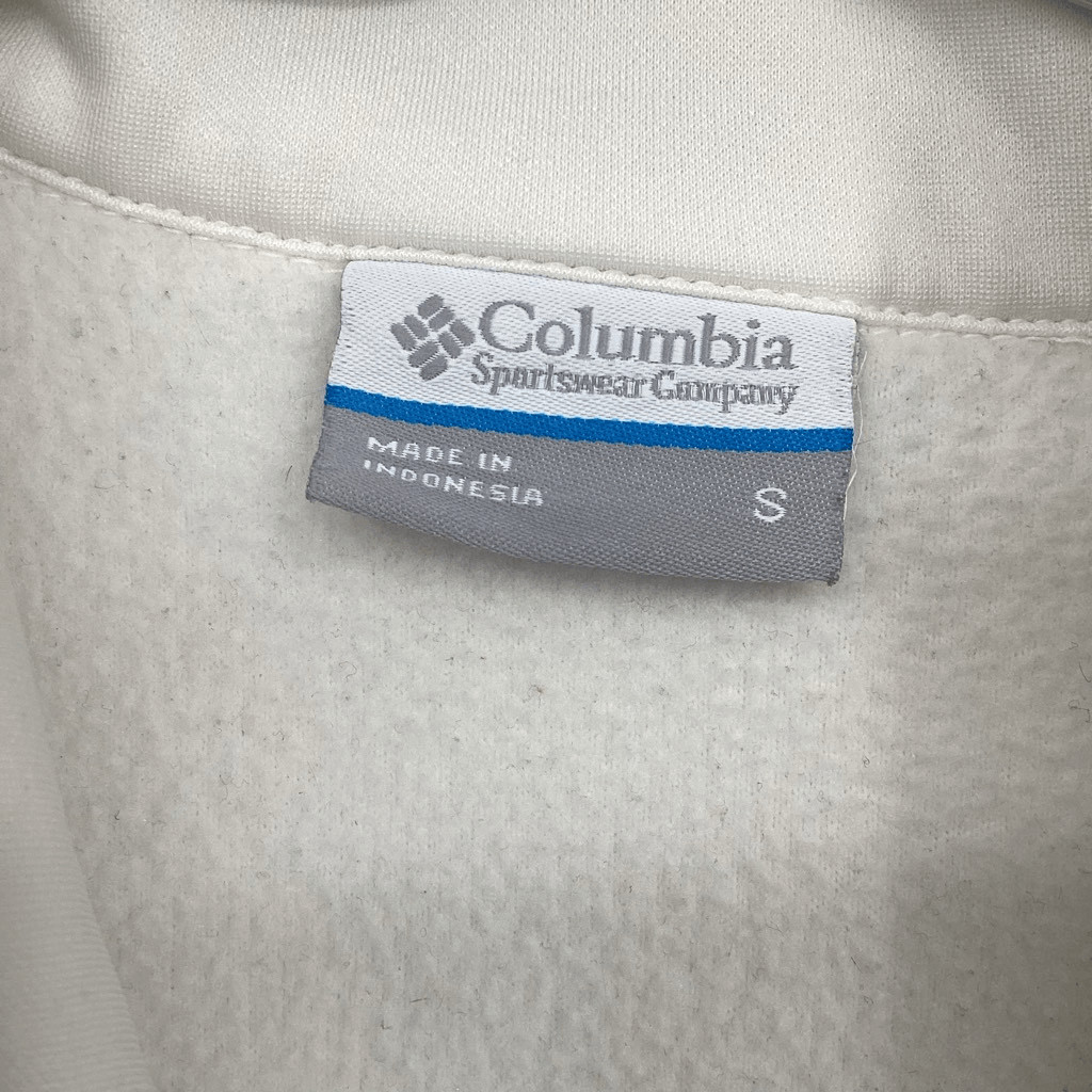 Ladies Columbia Clemson Tigers Full Zip Fleece Vest - White - S thumbnail 5