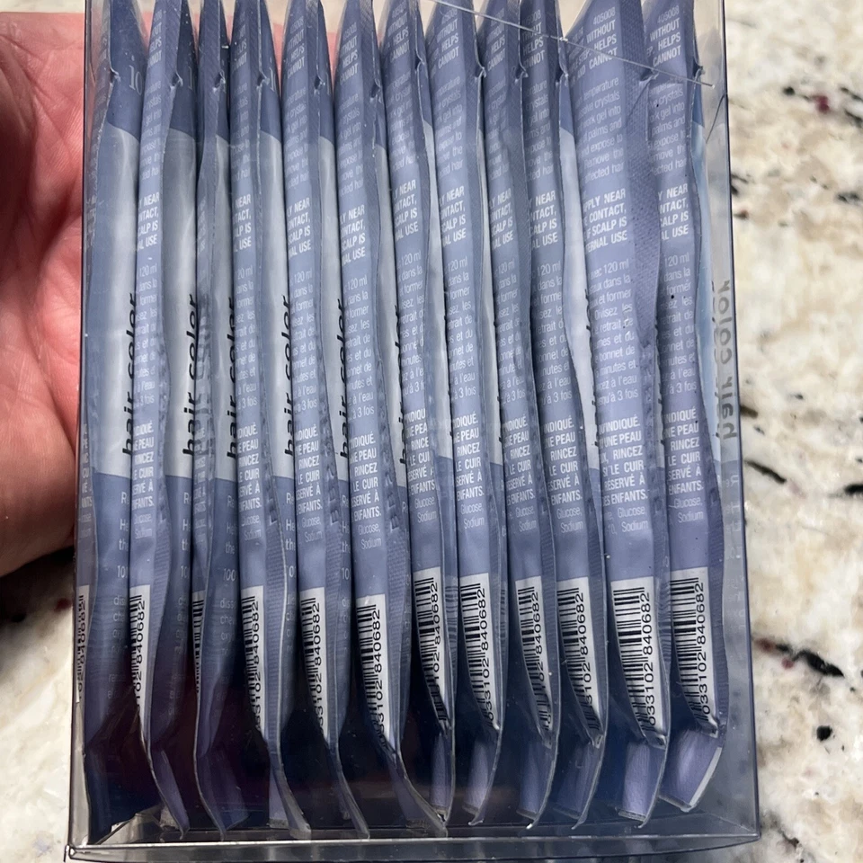 12 cada juego de depiladora para color oxidante y no oxidativo NUEVO Foto 4 de 4