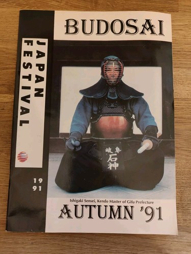 PROGRAMM - Budosai Japan Festival 1991 Karate Kampfsport Ishigai Sensai