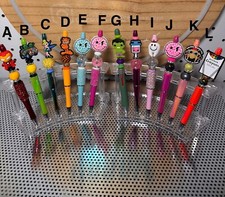 Beaded Pens w/Characters