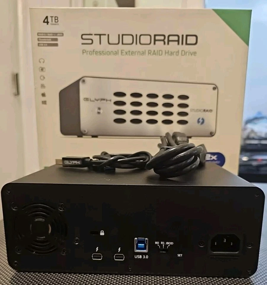 Glyph STUDIORAID 4 TB w/ Thunderbolt 2 & USB 3.0 - Image 2 of 3