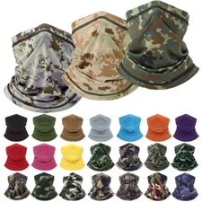 Balaclava Face Mask Scarf Neck Fishing Shield Sun Gaiter UV Headwear 34 Styles