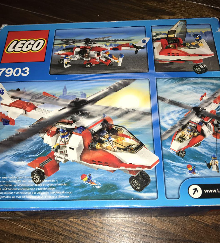 Lego City Rescue Helicopter 7903 For Sale Online Ebay