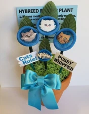 Hybreed Rubber Plant Birthday Hilarious Funny Pet Gift Pussy Whipped Cat Lover