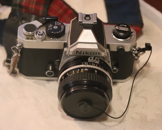 Nikon FM 35mm SLR Film Camera with 50 mm lens Kit | eBay