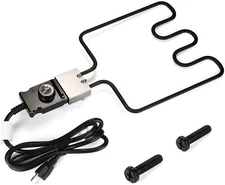 1500W Electric Smoker Grill Heating Element Replacement Part & Cord Controller