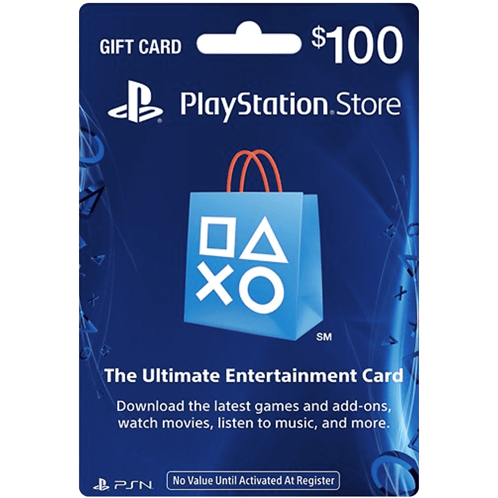 New Sony PlayStation Network PSN 100 Dollar USD Gift Card PS5 PS4 MAIL ONLY  🔥🎮