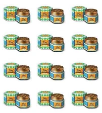 12 X Tiger Balm White | Stuffy Nose & Headache Relief | 9ml Each | Exp: 03/2028