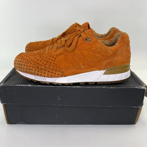 Saucony Shadow 5000 Orange Suede Play Cloths Sneakers Men’s Size 9