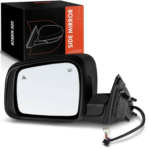 Driver Black Power Heated Mirror with Memory for Jeep Grand Cherokee 2012-2022