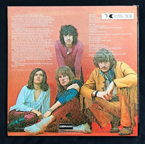 TEN YEARS AFTER - Ssssh - 1969 DERAM orig Press LP superb - Bild 2 von 7