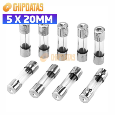 Lot De 10 Fusibles 16A - 5x20mm, 250V, Type 522 (Temporisé)