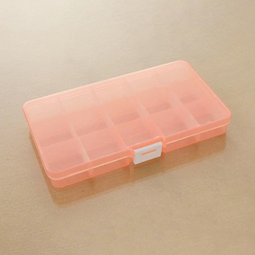 1-12x Transparent 15 Removable Section Compartment Organiser Box Plastic divider - Picture 12 of 15