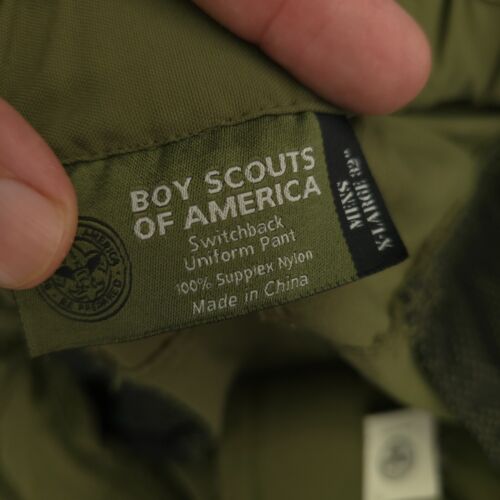 Boy Scouts Of America Relax Switchback Convertible Uniform Pants Men’s X-large - Picture 17 of 21