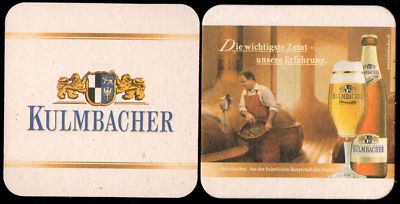 Old beer mat Kulmbacher Kulmbach *BD289c
