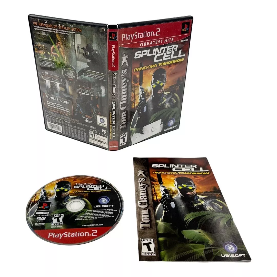 Buy Playstation Ps2 Splinter Cell Pandora Tomorrow