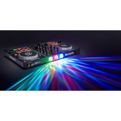 Numark Mirror Ball With 2 Deck DJ Controller Virtual DJ LE