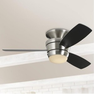 Harbor Breeze Mazon 44 In 3 Blade Brushed Nickel Ceiling Fan Light