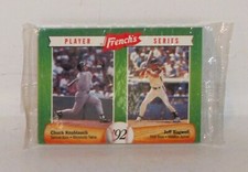 MLB Frenchs Players Series 1992 In A 18 Card ...