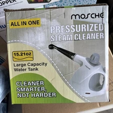 Mosche All In One 11 Piece Handheld Pressurized Steam Cleaner Brand New!
