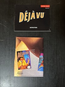 Deja Vu (Nintendo NES) Complete - Tested - Authentic