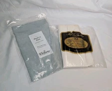 The Victoria Sampler Hands To Work Linen Confederate Gray & Belgium White Cloth