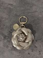 Gold Rose Key Chain / Bag Charm