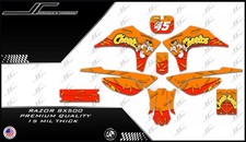 Razor SX500 graphics kit decals THICK AND HIGH GLOSS