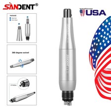Dental 4:1 Hygiene Prophy Handpiece 360  Swivel Straight Cone Air Motor 4 Holes