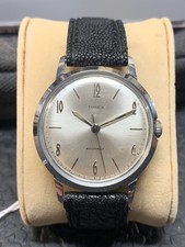 Vintage 1960s Timex Marlin Extremely nice example Runs Well 